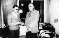 (слева направо): Ираклий Вахтангишвили и Евгений Гуляковский. 1988, Днепропетровск.
