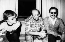 (слева направо): Евгений Носов (Новосибирск), Игорь Ткаченко (Новосибирск), Ираклий Вахтангишвили. 1988, Днепропетровск.