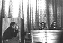 (слева направо): Михаил Якубовский (Ростов-на-Дону), Владимир Михайлов (Рига), Север Гансовский (Москва)