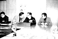 (слева направо): ?, ?, Эдуард Геворкян (Москва), Владимир Гопман (Москва)