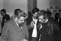 (слева направо): ?, Андрей Балабуха (С.-Петербург), Владимир Борисов (Абакан), ?, ?