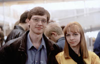 (слева направо): Юрий Зубакин (Челябинск), Ольга Рачеенкова (Екатеринбург)