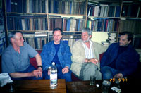 Герман Иванов (Екатеринбург), ?, Геннадий Прашкевич (Новосибирск), Андрей Валентинов (Харьков)