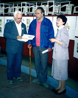 «Аэлита–97» (слева направо): Игорь Халымбаджа (Екатеринбург), Владислав Крапивин (Екатеринбург), Евгения Стерлигова (Екатеринбург)