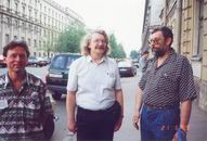 (слева направо): Вячеслав Рыбаков (С.-Петербург), Виталий Бабенко (Москва), Александр Сидорович (С.-Петербург)