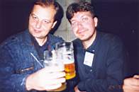 (слева направо): Андрей Валентинов (Шмалько) (Карьков), Андрей Синицын (Москва)