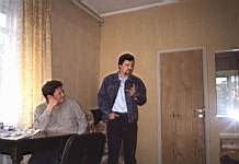 (слева направо): Юрий Флейшман (С.-Петербург), Вадим Казаков (Саратов)
