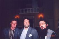 (слева направо): Владимир Ларионов (Сосновый Бор), Роберт Джордан (США), Александр Николаенко (Киев)