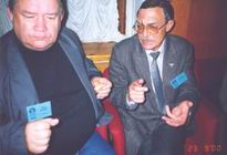 (слева направо): Юрий Брайдер (Минск), Василий Звягинцев (Ставрополь)