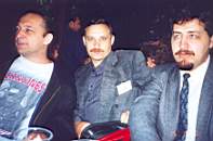 (слева направо): Владимир Березин (Москва), Андрей Белянин, Александр Ройфе (Москва)