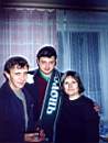 (слева направо): Васыль Фляк (Николаев), Дмитрий Новиков (Москва), Вера Чубенко (Николаев). 13.10.02.