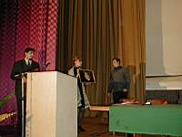 (слева направо): Александр Ройфе (Москва), Е. Метелкина (Москва), Андрей Щербак-Жуков (Москва)