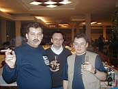 (слева направо): Сергей Лукьяненко (Москва), Николай Науменко (Москва), Артур Бабаян (Усинск).