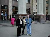 (слева направо): Дмитрий Громов (Харьков), Громовица Бердник (Киев), Олег Ладыженский (Харьков)