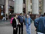 (слева направо): Дмитрий Громов (Харьков), Максим Тимонов (Москва), Олег Ладыженский (Харьков)