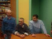 А кто из них Семецкий? (слева направо): Юрий Семецкий (Москва), Владимир Васильев (Москва), Сергей Лукьяненко (Москва).