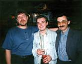 (слева направо): Андрей Синицын, ?, Владимир Гопман